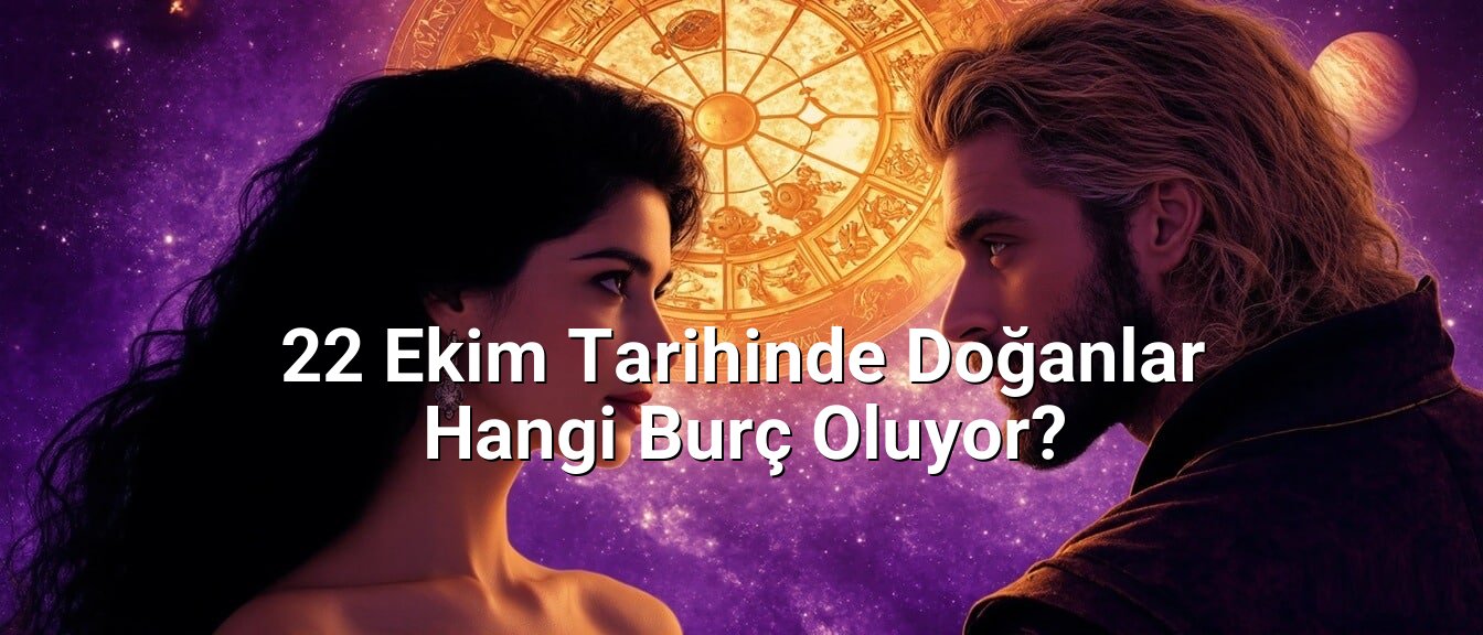 22 Ekim Tarihinde Doğanlar Hangi Burç Oluyor?