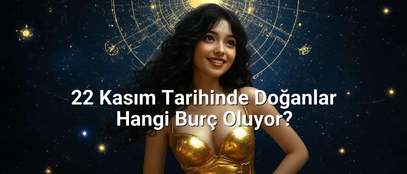 22 Kasım Tarihinde Doğanlar Hangi Burç Oluyor? 22 Kasım Tarihinde Doğanlar Hangi Burç Oluyor?