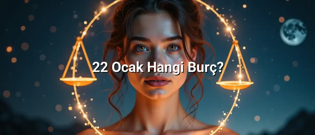 22 Ocak Hangi Burç? hakkında astrolojik görsel