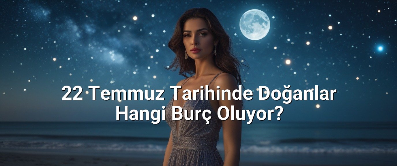 22 Temmuz Tarihinde Doğanlar Hangi Burç Oluyor?