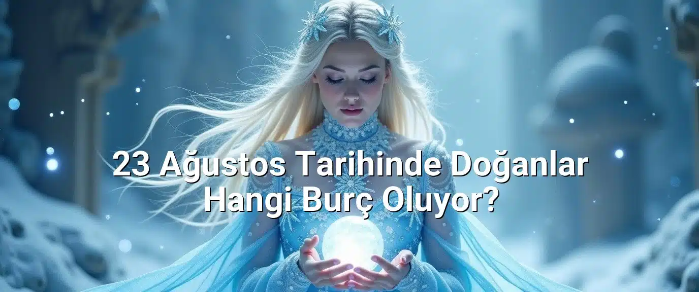 23 Ağustos Tarihinde Doğanlar Hangi Burç Oluyor?