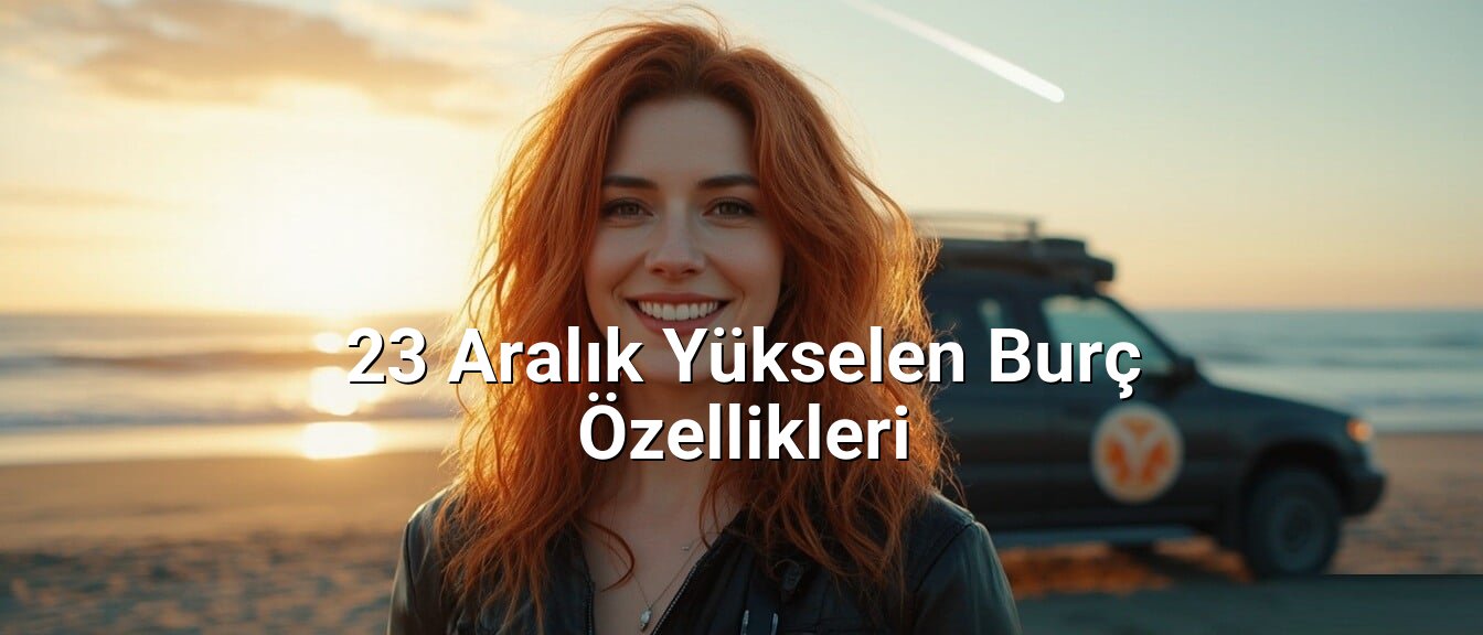 23 Aralık Yükselen Burç Özellikleri 23 Aralık Yükselen Burç Özellikleri