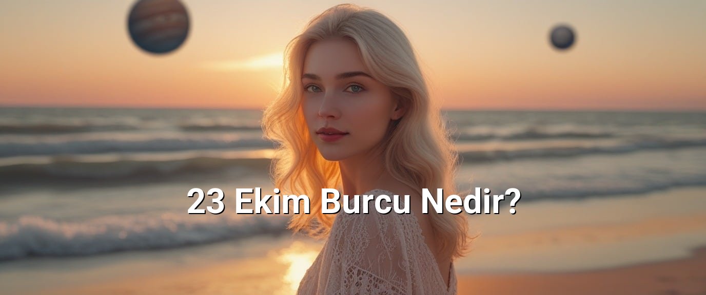 23 Ekim Burcu Nedir? 23 Ekim Burcu Nedir?
