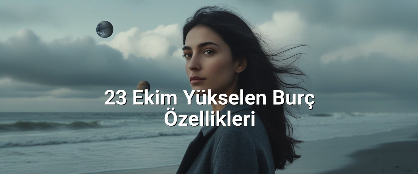 23 Ekim Yükselen Burç Özellikleri 23 Ekim Yükselen Burç Özellikleri