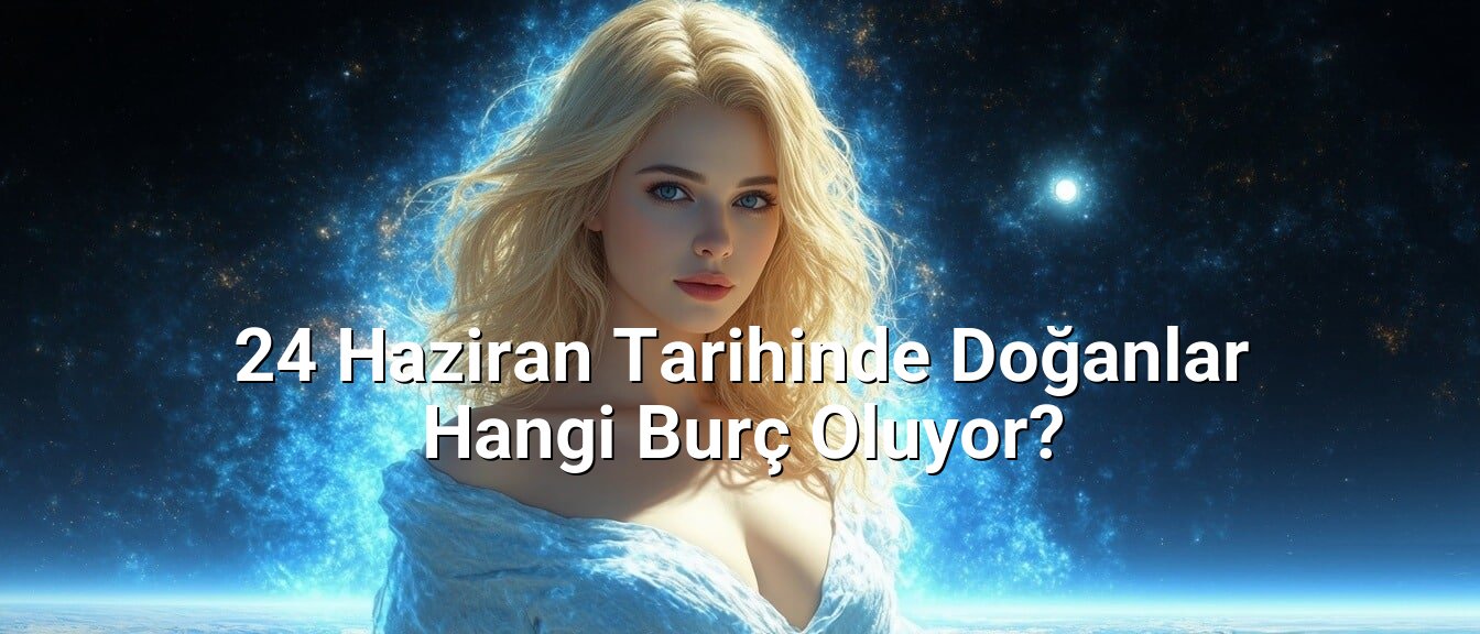 24 Haziran Tarihinde Doğanlar Hangi Burç Oluyor? 24 Haziran Tarihinde Doğanlar Hangi Burç Oluyor?
