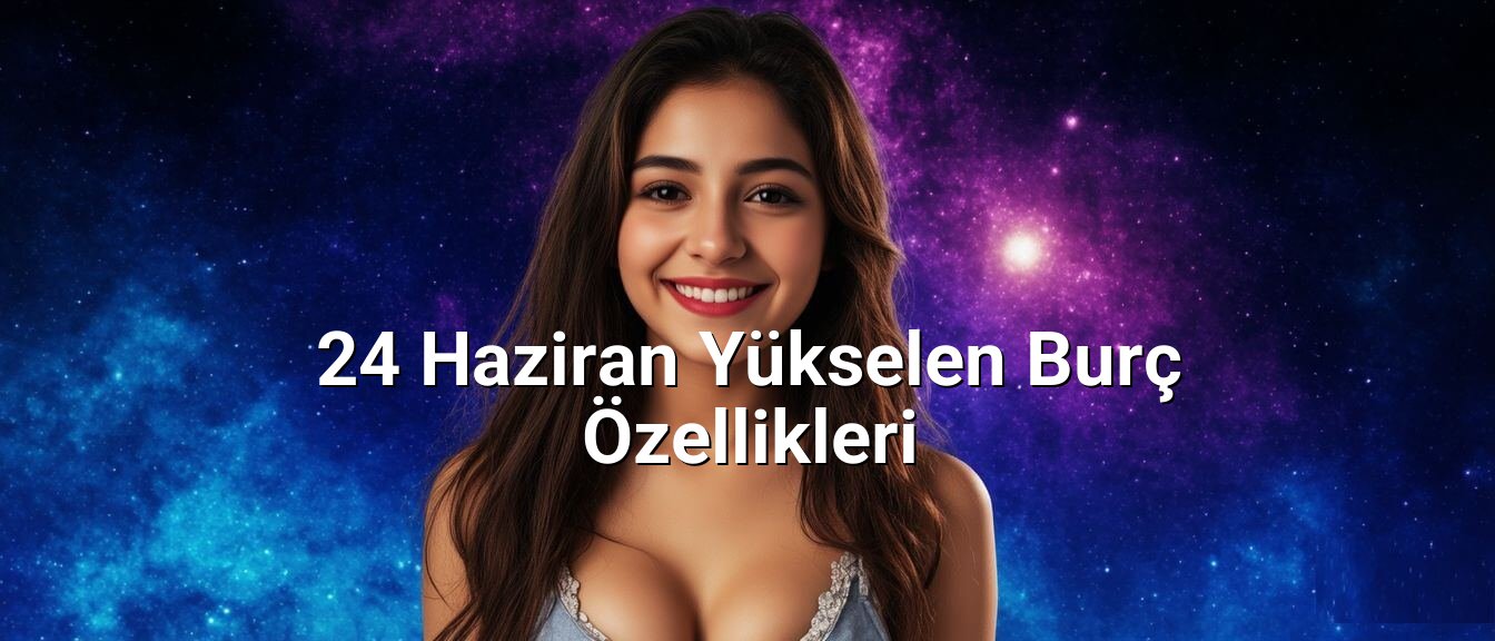 24 Haziran Yükselen Burç Özellikleri 24 Haziran Yükselen Burç Özellikleri