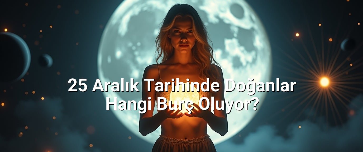 25 Aralık Tarihinde Doğanlar Hangi Burç Oluyor? 25 Aralık Tarihinde Doğanlar Hangi Burç Oluyor?