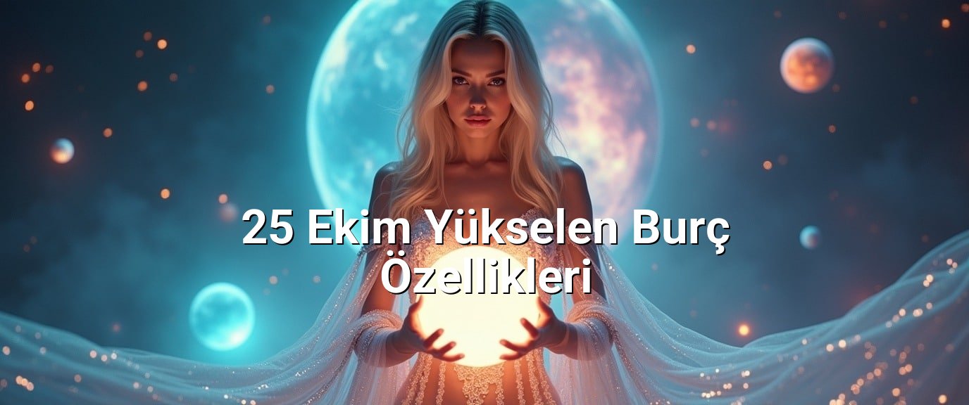 25 Ekim Yükselen Burç Özellikleri