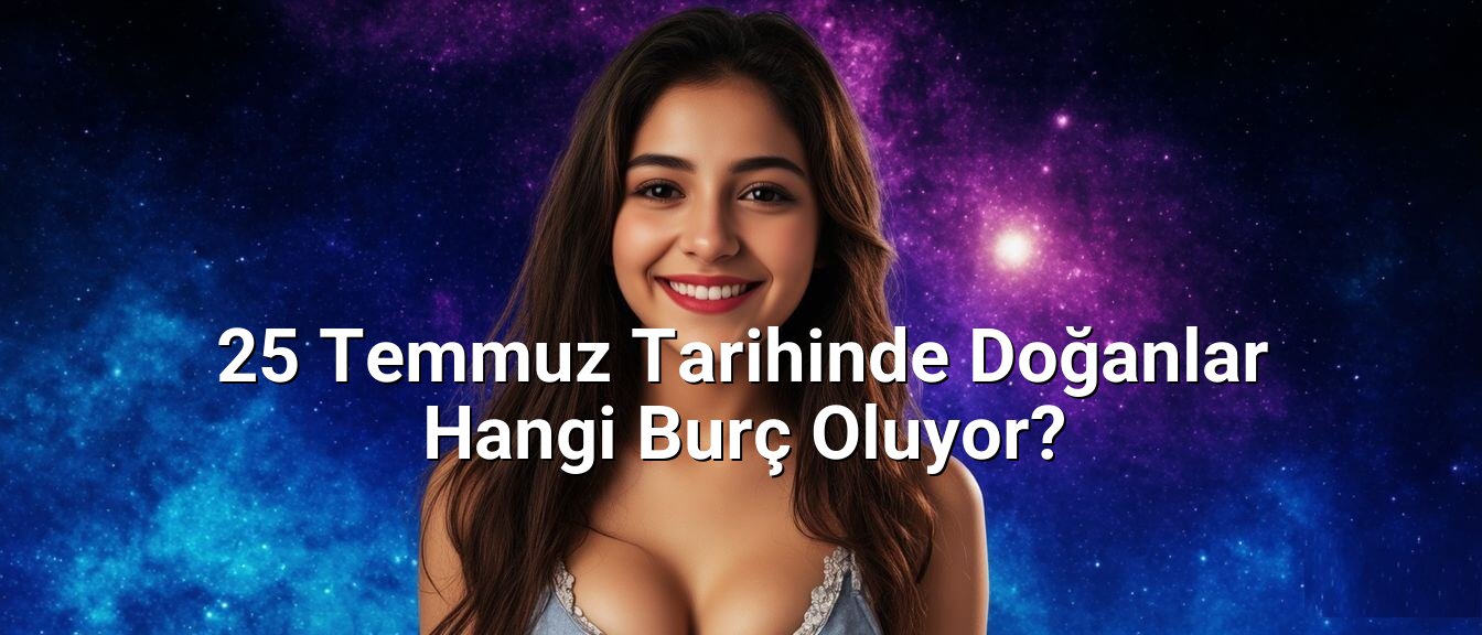 25 Temmuz Tarihinde Doğanlar Hangi Burç Oluyor?
