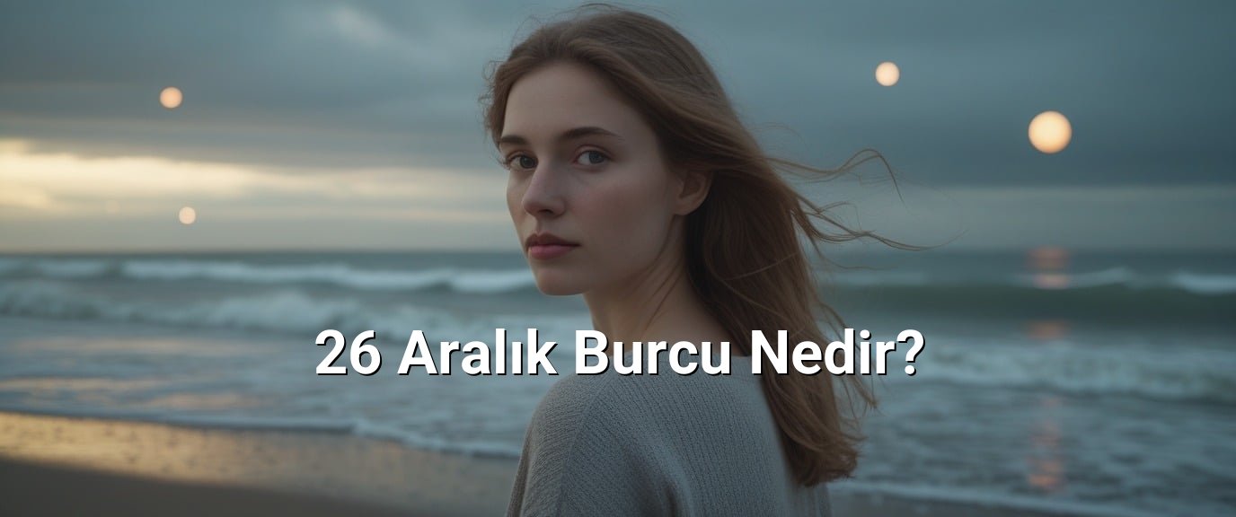 26 Aralık Burcu Nedir? 26 Aralık Burcu Nedir?
