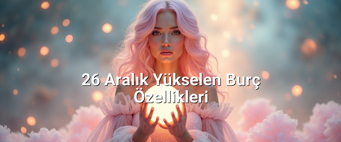 26 Aralık Yükselen Burç Özellikleri 26 Aralık Yükselen Burç Özellikleri