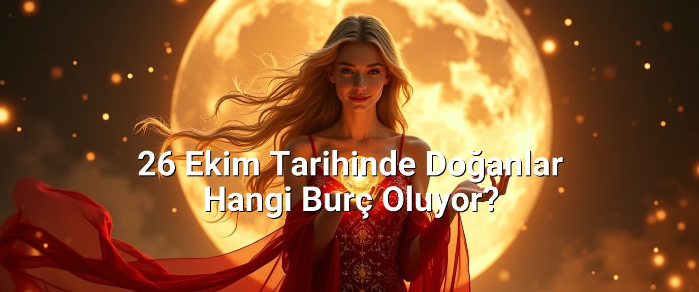 26 Ekim Tarihinde Doğanlar Hangi Burç Oluyor? 26 Ekim Tarihinde Doğanlar Hangi Burç Oluyor?