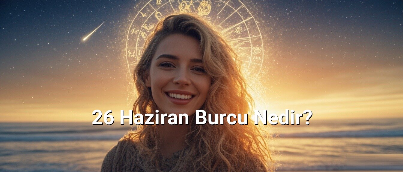 26 Haziran Burcu Nedir? 26 Haziran Burcu Nedir?