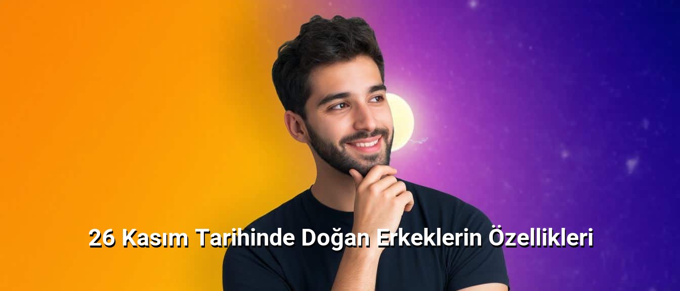 26 Kasım Tarihinde Doğan Erkeklerin Özellikleri 26 Kasım Tarihinde Doğan Erkeklerin Özellikleri