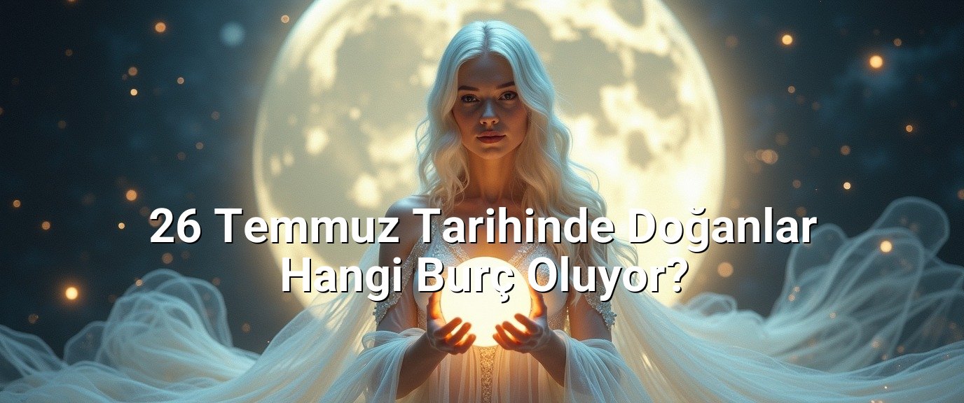 26 Temmuz Tarihinde Doğanlar Hangi Burç Oluyor?