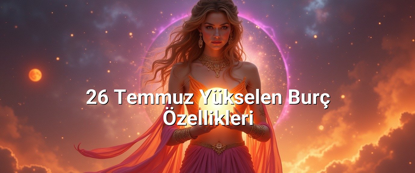 26 Temmuz Yükselen Burç Özellikleri