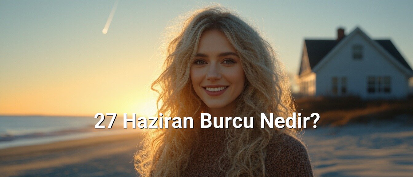 27 Haziran Burcu Nedir? 27 Haziran Burcu Nedir?