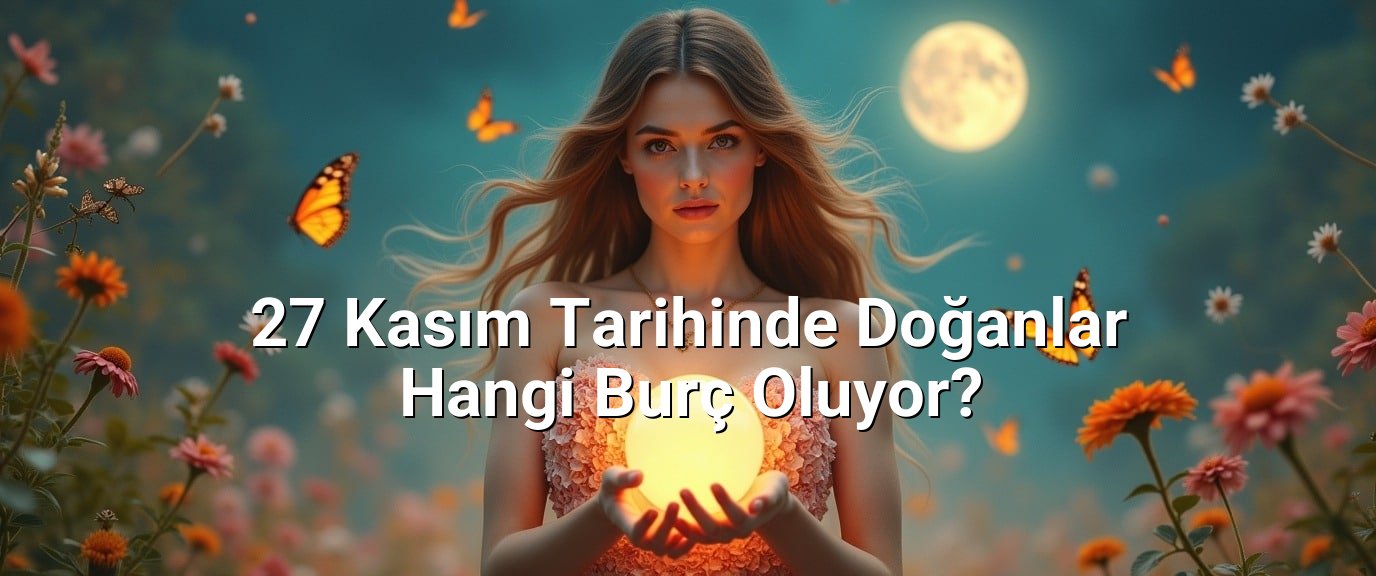 27 Kasım Tarihinde Doğanlar Hangi Burç Oluyor?