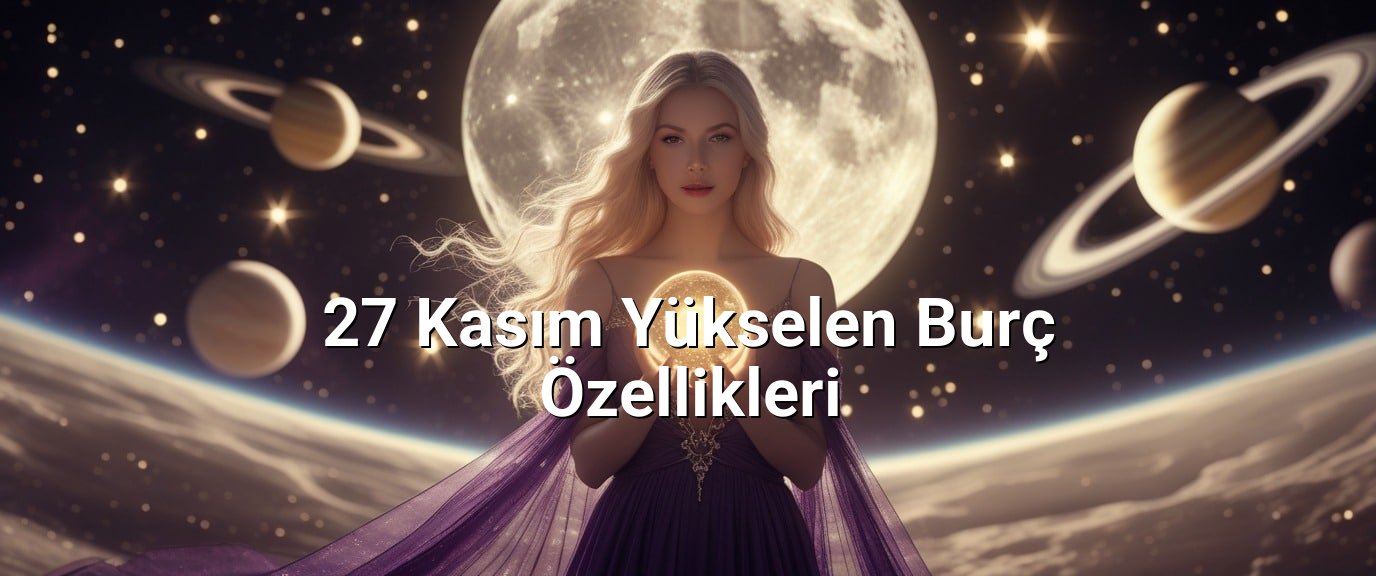 27 Kasım Yükselen Burç Özellikleri