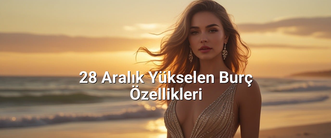 28 Aralık Yükselen Burç Özellikleri 28 Aralık Yükselen Burç Özellikleri