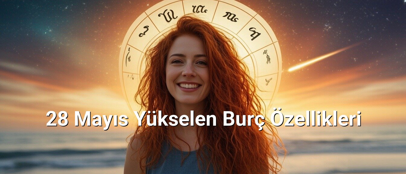 28 Mayıs Yükselen Burç Özellikleri 28 Mayıs Yükselen Burç Özellikleri