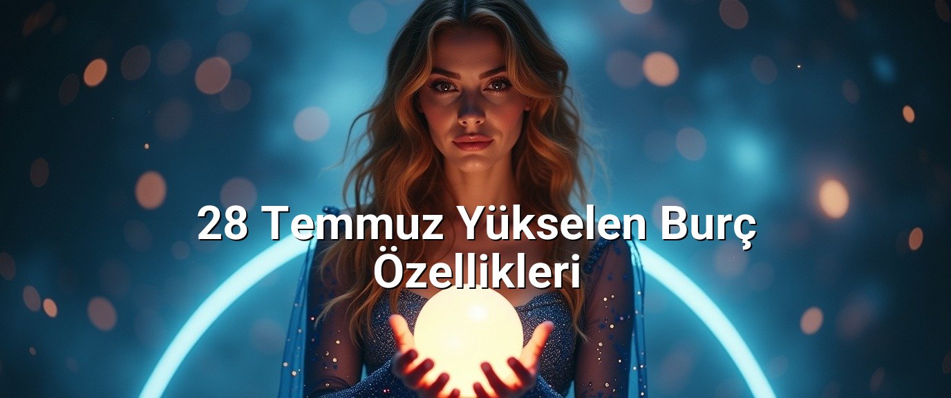 28 Temmuz Yükselen Burç Özellikleri