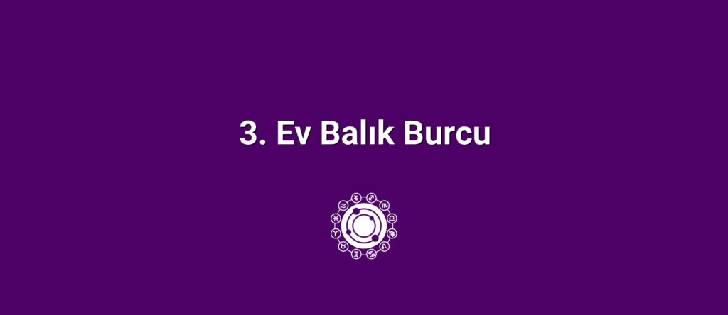 3. Ev Balık Burcu