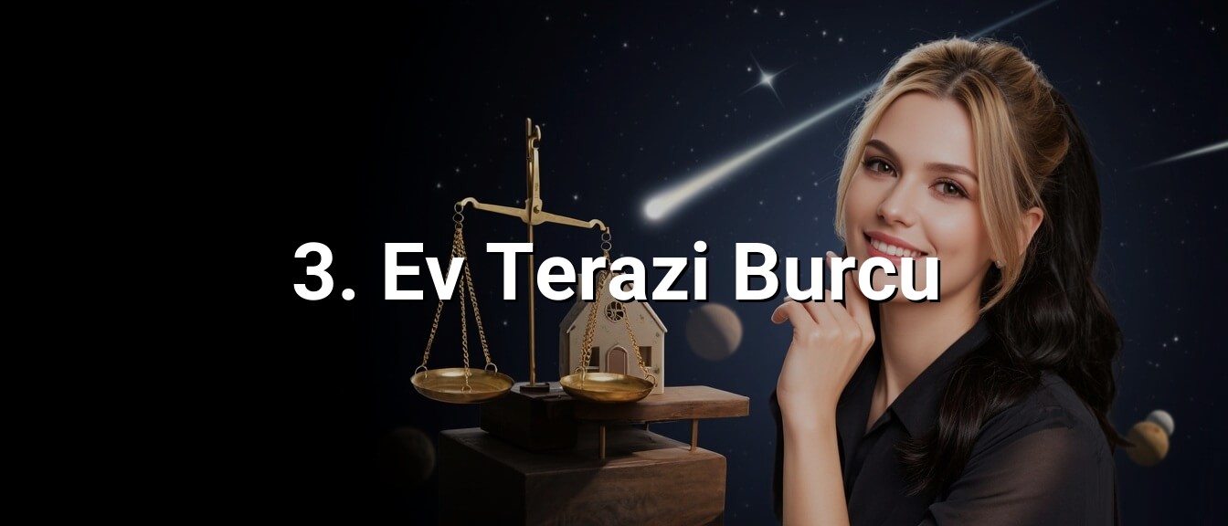 3. Ev Terazi Burcu