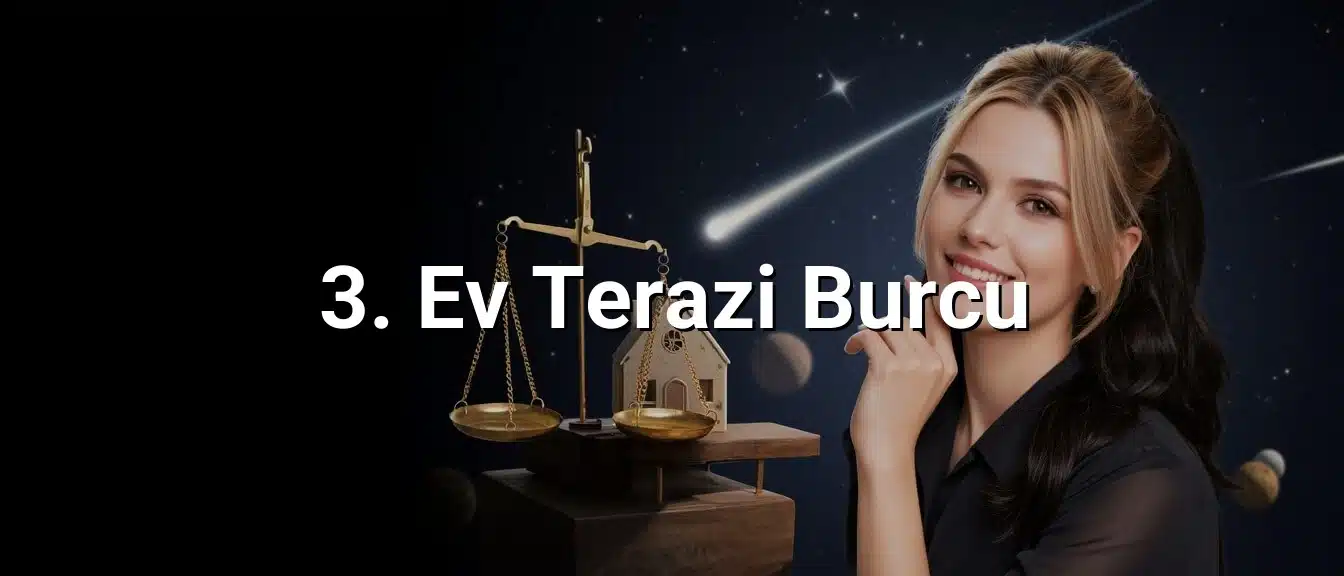 3. Ev Terazi Burcu