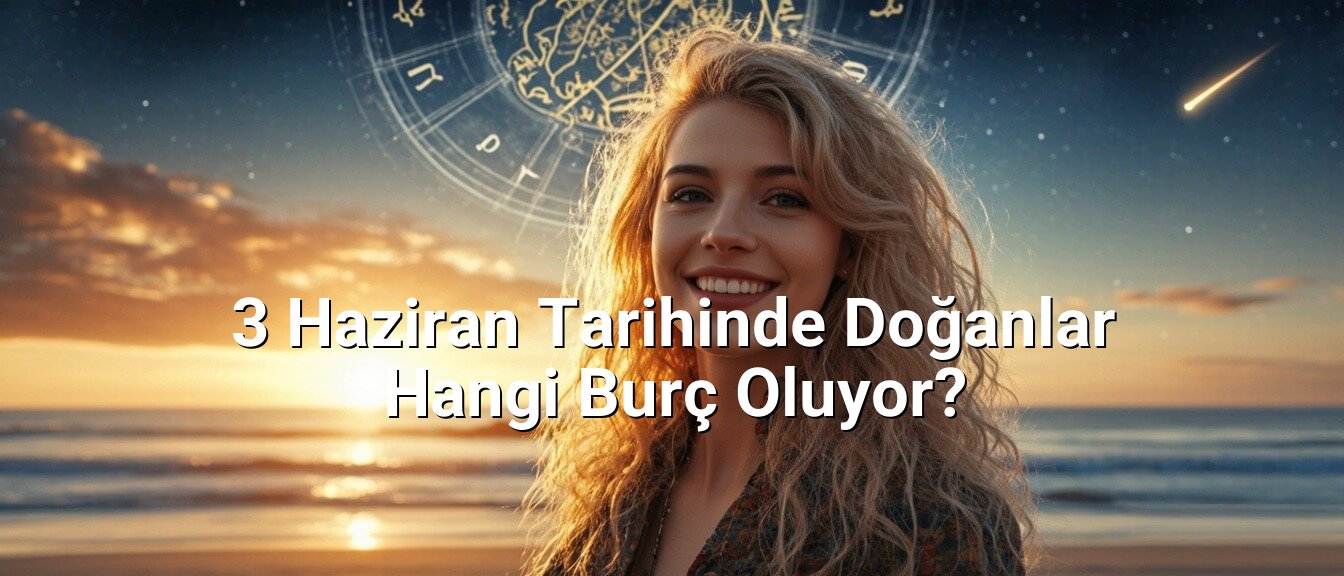 3 Haziran Tarihinde Doğanlar Hangi Burç Oluyor?