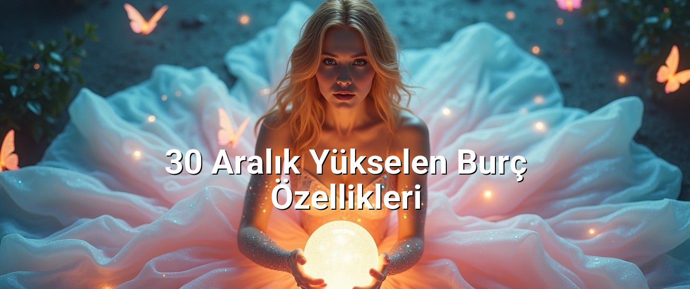 30 Aralık Yükselen Burç Özellikleri 30 Aralık Yükselen Burç Özellikleri