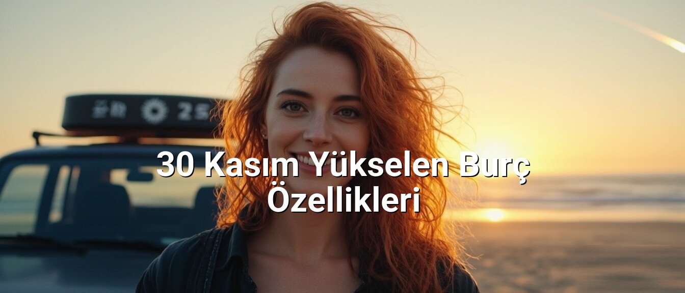 30 Kasım Yükselen Burç Özellikleri 30 Kasım Yükselen Burç Özellikleri