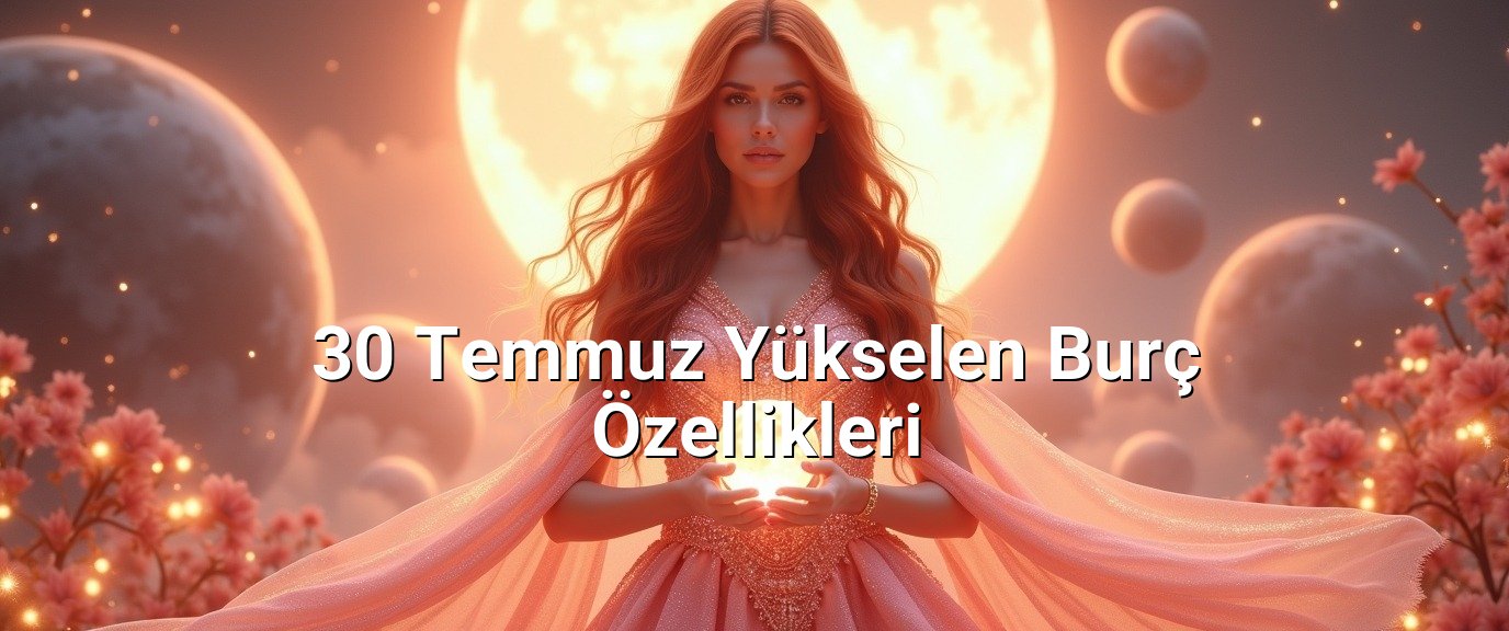 30 Temmuz Yükselen Burç Özellikleri