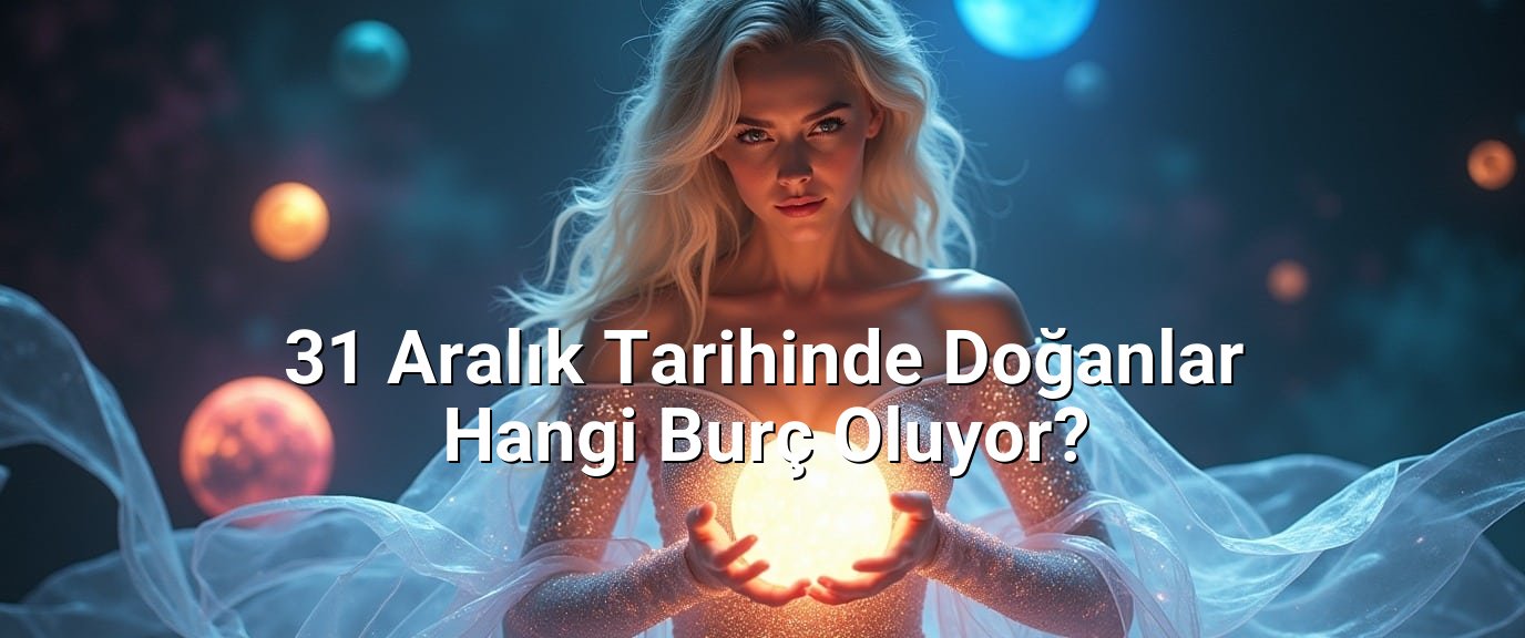 31 Aralık Tarihinde Doğanlar Hangi Burç Oluyor? 31 Aralık Tarihinde Doğanlar Hangi Burç Oluyor?