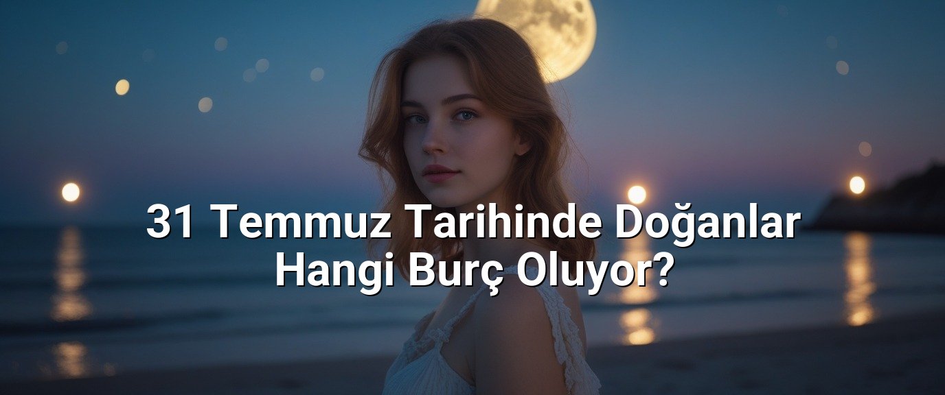 31 Temmuz Tarihinde Doğanlar Hangi Burç Oluyor?
