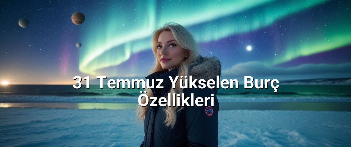 31 Temmuz Yükselen Burç Özellikleri
