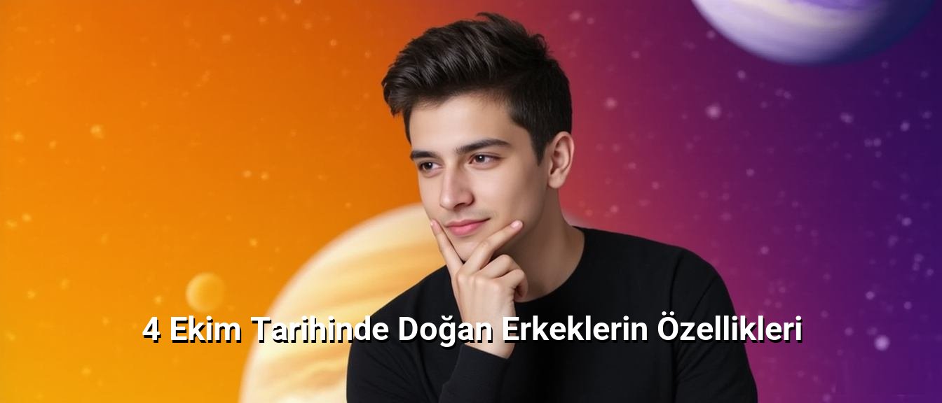4 Ekim Tarihinde Doğan Erkeklerin Özellikleri 4 Ekim Tarihinde Doğan Erkeklerin Özellikleri