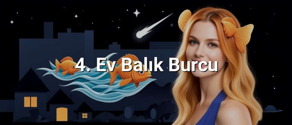4. Ev Balık Burcu 4. Ev Balık Burcu