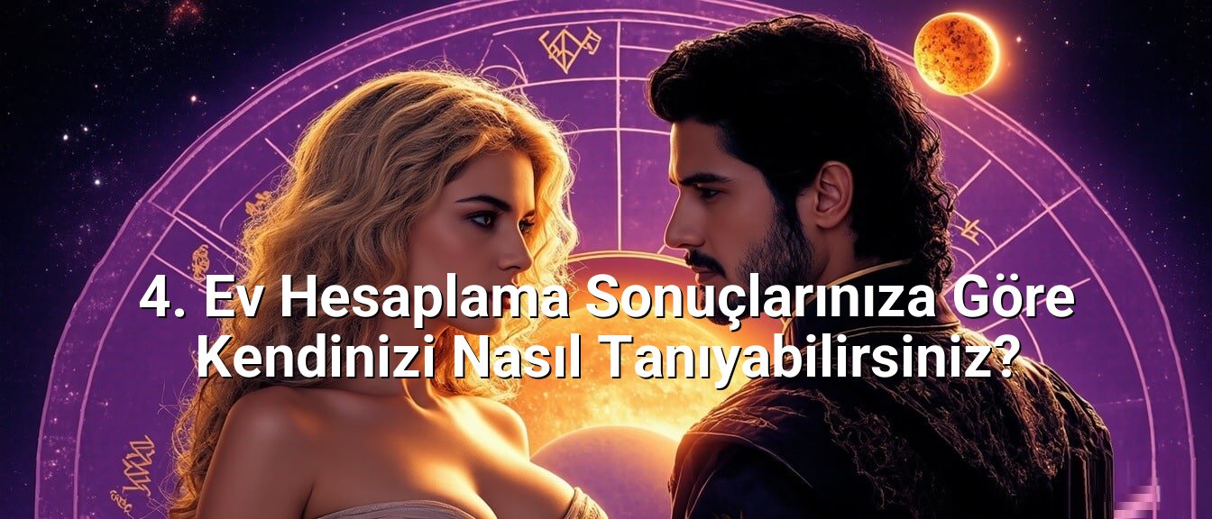 4. Ev Hesaplama Sonuçlarınıza Göre Kendinizi Nasıl Tanıyabilirsiniz?