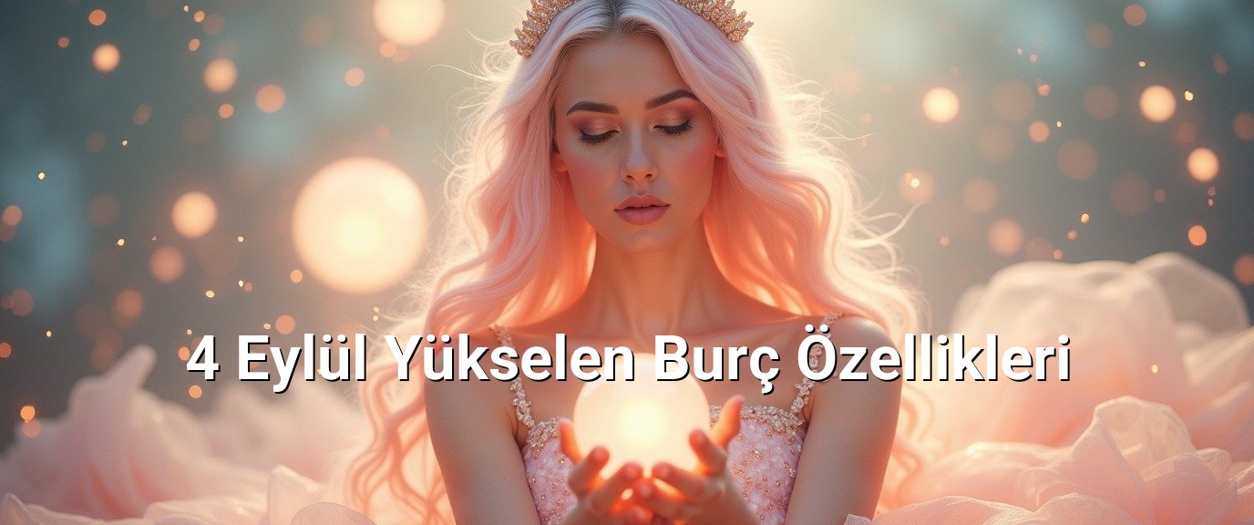 4 Eylül Yükselen Burç Özellikleri