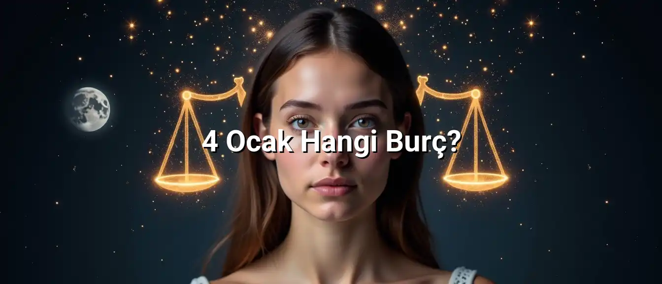 4 Ocak Hangi Burç? hakkında astrolojik görsel