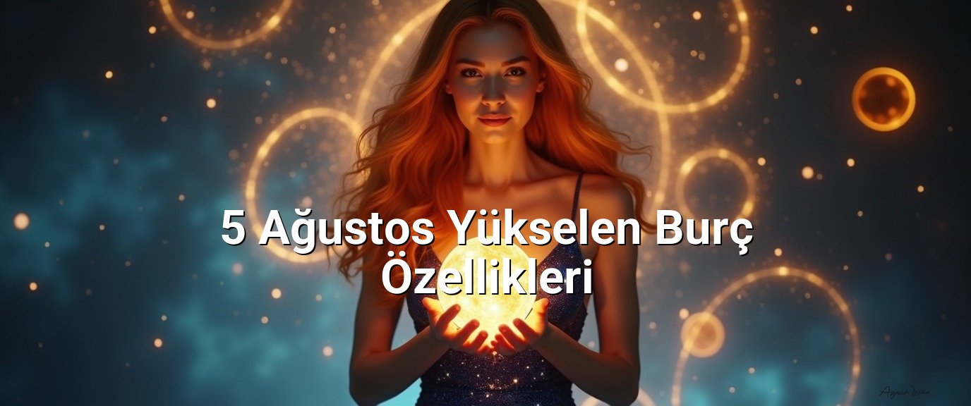 5 Ağustos Yükselen Burç Özellikleri