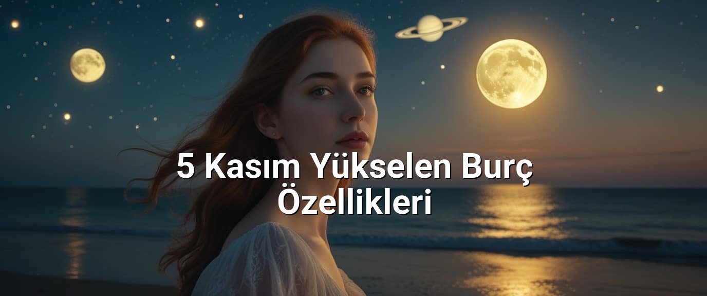 5 Kasım Yükselen Burç Özellikleri 5 Kasım Yükselen Burç Özellikleri