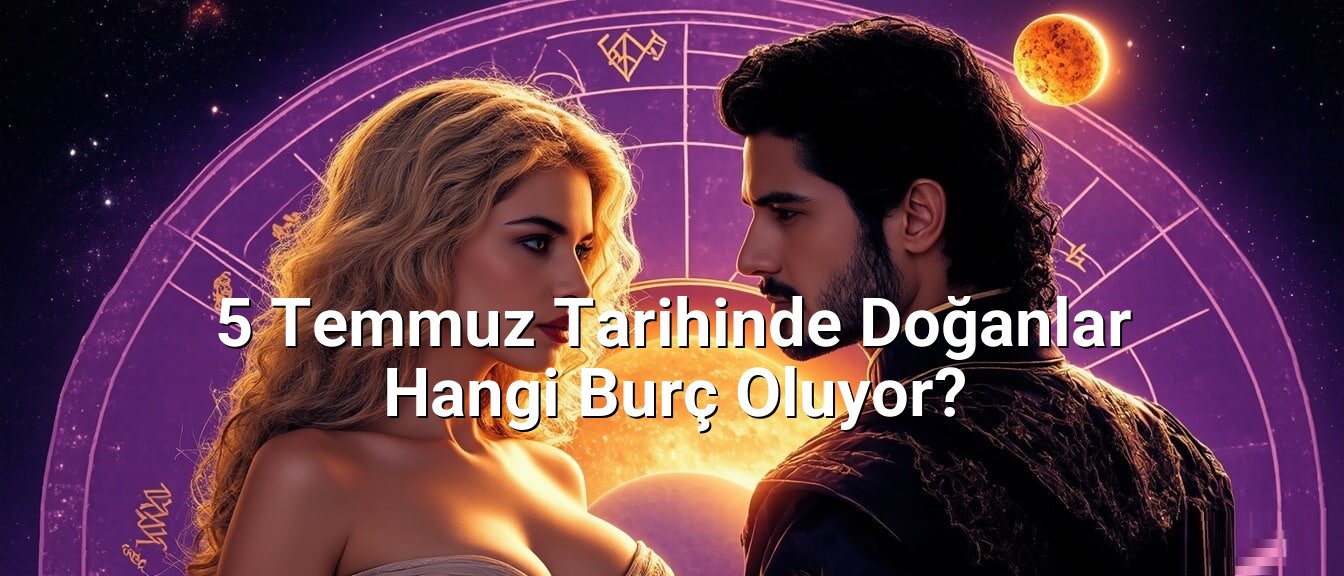 5 Temmuz Tarihinde Doğanlar Hangi Burç Oluyor?