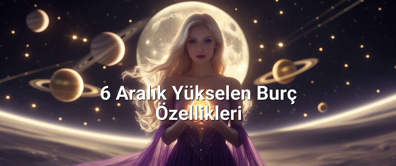 6 Aralık Yükselen Burç Özellikleri 6 Aralık Yükselen Burç Özellikleri