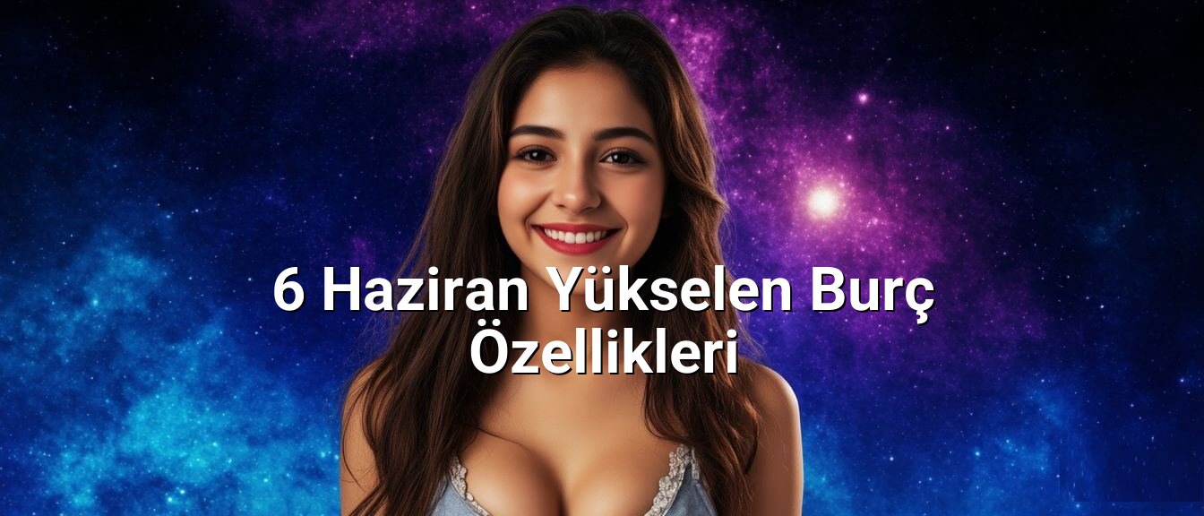 6 Haziran Yükselen Burç Özellikleri 6 Haziran Yükselen Burç Özellikleri