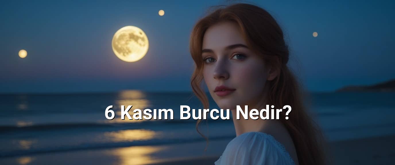 6 Kasım Burcu Nedir? 6 Kasım Burcu Nedir?