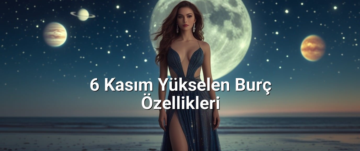 6 Kasım Yükselen Burç Özellikleri 6 Kasım Yükselen Burç Özellikleri