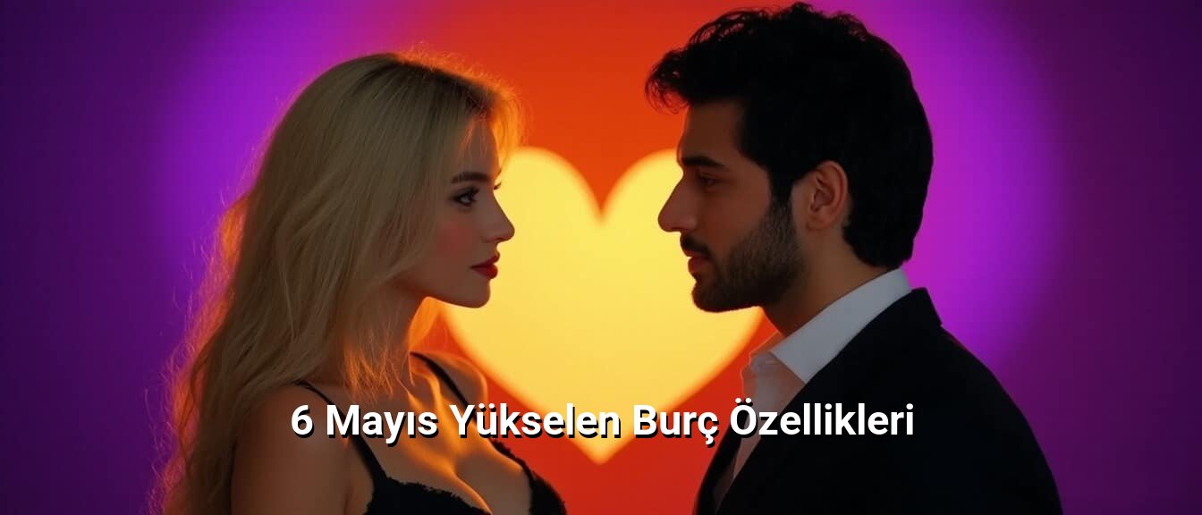 6 Mayıs Yükselen Burç Özellikleri 6 Mayıs Yükselen Burç Özellikleri