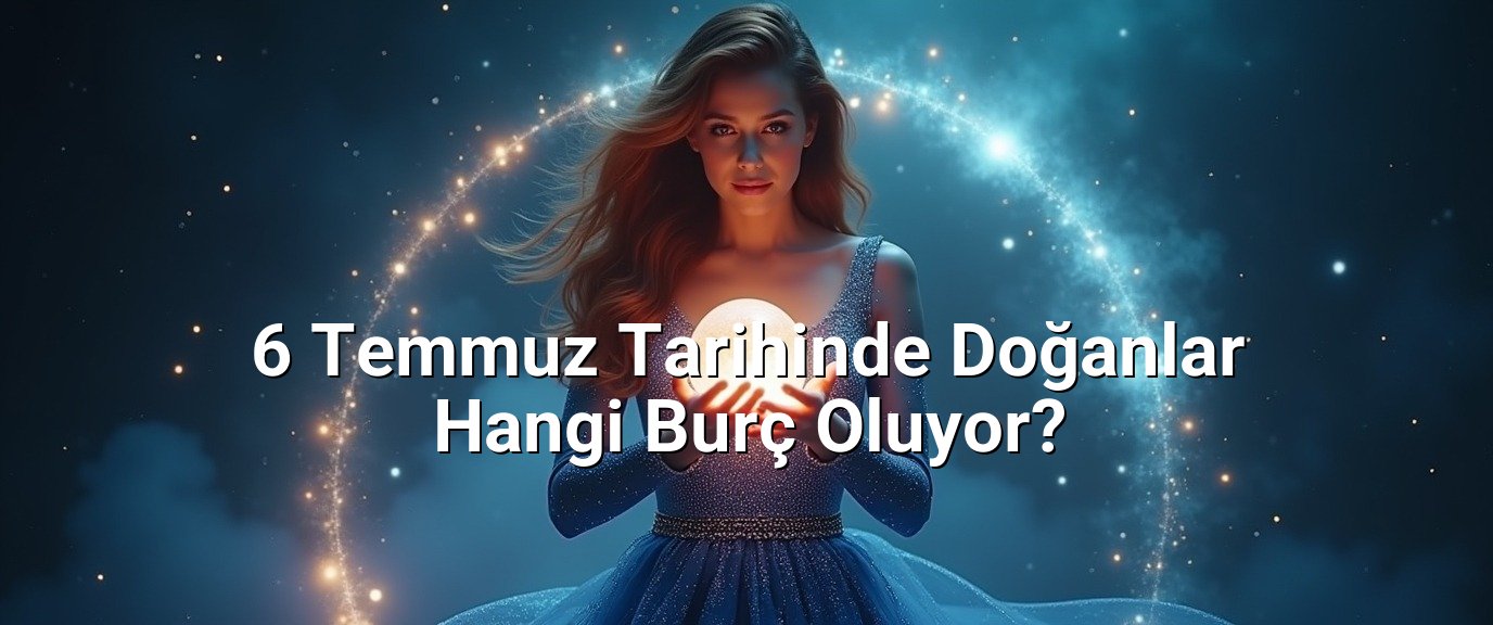 6 Temmuz Tarihinde Doğanlar Hangi Burç Oluyor?
